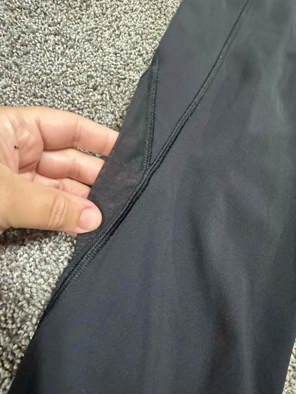 Lululemon sweat your heart out crop